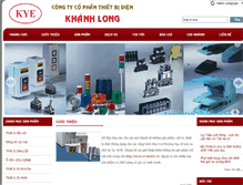 Tablet Screenshot of kye.com.vn